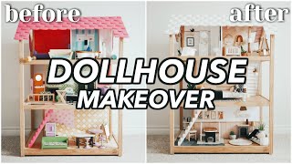 THRIFTED Barbie Dollhouse MAKEOVER | AMAZING DIY Transformation! | BETHANY FONTAINE