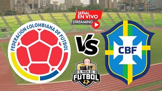 🔴Colombia 0 vs Brasil 1 - Fecha 2 hexagonal - Sudamericano Sub 20