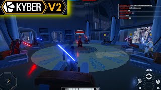 (KYBER V2) FACING DARTH PLAGUEIS IN THE JEDI TEMPLE | Competitive 4v4 | Star Wars Battlefront 2