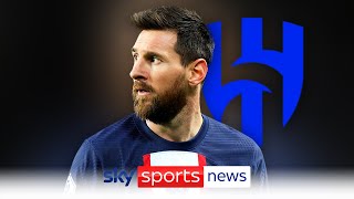 Lionel Messi linked with a move to Saudi Arabian based Al-Hilal
