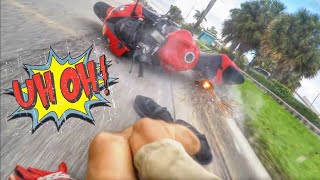 HECTIC ROAD BIKE CRASHES \u0026 MOTORCYCLE MISHAPS 2021