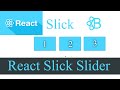 React Slick Slider tutorial - step by step  || tutorial  slider in react js slick slider in react js