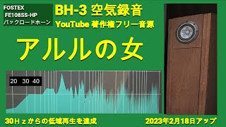 バックロードホーン FE108SS-HP　FOSTEX  長岡鉄男　フォステクス　スーパースワン　BH-3　空気録音　アルルの女