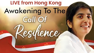 Awakening To The Call Of Resilience: BK Shivani: LIVE From Hong Kong: English