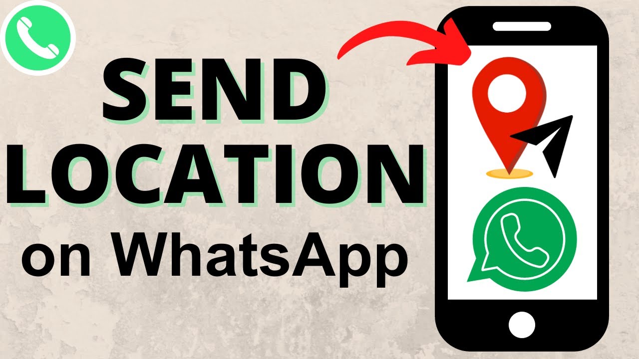 How To Send Location On Whatsapp Iphone Android Youtube