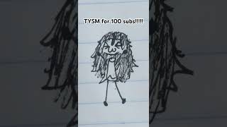 Thank youuuuuuuuu!!#thanks4watching #likepls #subpls #tysmfor100 #yayayay