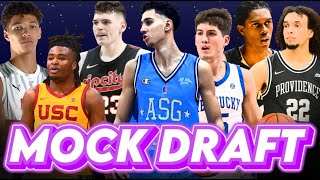2024 NBA Mock Draft *FULL FIRST ROUND MOCK DRAFT* I Utility Sports NBA Mock Draft 2024