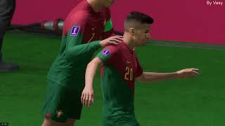 PORTUGAL vs GHANA - fifa 23 PC  - Qatar World Cup 2022