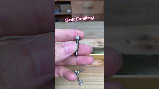 DIY Tips: Self-Tapping and Non-Self-Tapping Screws#homediyer#diy #diytools #diyprojects #screw