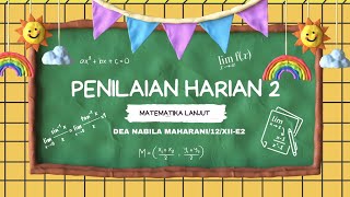 PENILAIAN HARIAN 2 (LIMIT)