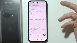 Pixel 9a: How to Turn Off Keyboard Sound