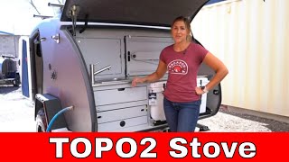 TOPO2 | Teardrop Trailer | Stove