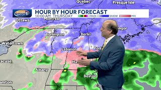 NH forecast: More snow, wintry mix coming Wednesday night