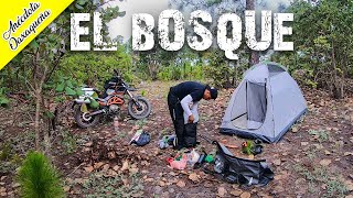 ACAMPANDO en el BOSQUE de CHIVAGUELA YAUTEPEC  (CAP 57) ¡¡¡Anécdota OAXAQUEÑA¡¡¡ Aventuras en MOTO