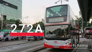 Hong Kong Bus KMB RZ6920 @ 272A 前面展望九龍巴士 Dennis Enviro 500 大學站至雲滙