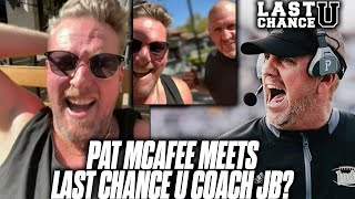 Pat McAfee \u0026 Coach JB Meet Face To Face For The First Time