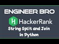 String Split and Join HackerRank solution in python