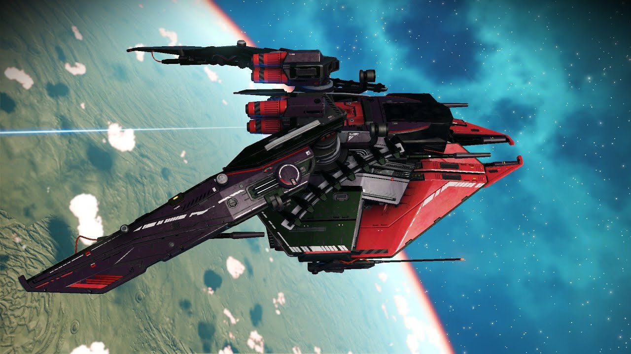 No Man's Sky - Glass Soul Swing Wing Sentinel Interceptor Ship Location ...