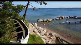 Relax drone video, Estonia, Käsmu, Lahemaa National Park