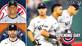 New York Yankees @ Houston Astros | Opening Day Highlights | 3/28/24