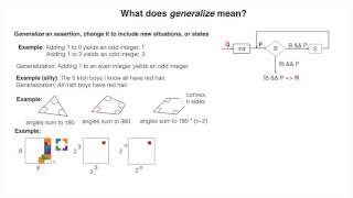 LOOP30. Generalizing