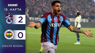 Trabzonspor (2-0) Fenerbahçe | 15. Hafta - 2022/23