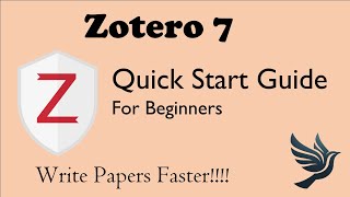 Zotero 7 Quick Start Guide -Word/GDocs, Groups, and Citing in less than 10 minutes