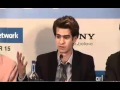 Press Conference: The Social Network / Jesse Eisenberg / Andrew Garfield / Justin Timberlake