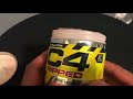 c4 ripped pre workout review