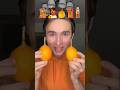 Radmiru #mukbang with orange food! #shorts