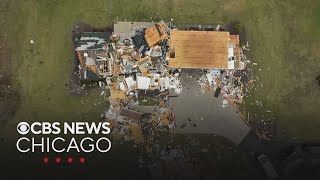 How the Kankakee, Illinois tornado cut a destructive path through Aroma Park