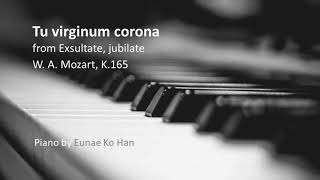 “Tu virginum corona” from Exsultate, jubilate - W.A. Mozart, K.165 (Piano Accompaniment)