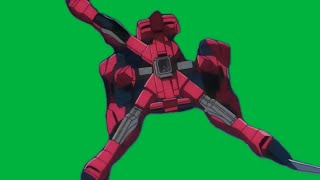 組みついて自爆するイージスガンダムGB素材