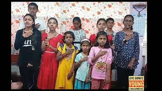 GYC Gomes young Challengers Sirsi.Pyare Teachers day song(Hindi song)