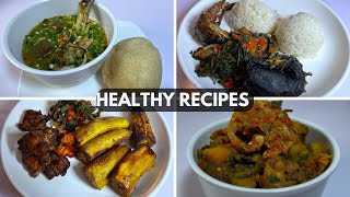 Healthy \u0026 Quick: 4 Low Calorie Nigerian Recipes For Weight Loss | Calorie Deficit Meals