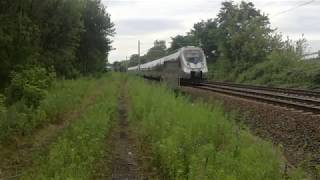 silberhamster vorbeifahrt kurz vor den Bahnhof böhlen werke