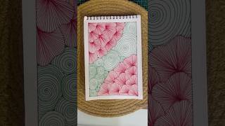 Day 305-Easy Doodle Art Tutorial #doodle #doodleart #easy #drawing #art #zentangle #zen #ytshorts