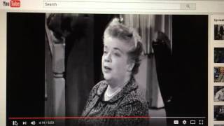 AUNT BEE SINGING "CHINATOWN"