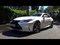 2018 lexus rc 300h real world review.