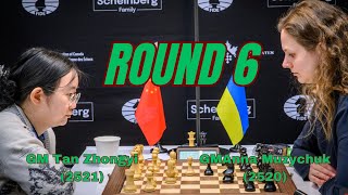 Brilliant Sacrifice | GM Tan Zhongyi - GM Anna Muzychuk | Candidates 2024 Round 6