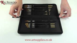 Pro Arte Brush Case Set Prolene