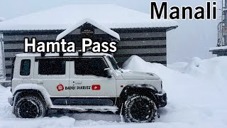 Hamta Pass Manali || All adventure activity || Manali best Snow point || Manali to Hamta pass Road |