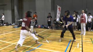 有段男子短刀　スポーツチャンバラ全日本学生大会2014