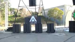 Master Audio Xcellence line array  - Afial Presentation