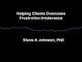 helping clients overcome frustration intolerance using rebt