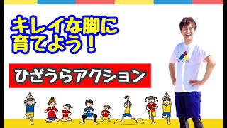 キレイな脚に育てよう！ひざうらアクション【子どもの身体を整える体軸体操】