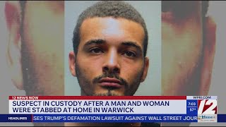Man charged in Warwick double stabbing