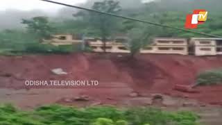 Heavy Rains Trigger Landslide On NH-5 In Himachal Pradesh's Solan