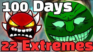 Vortrox Finished 100 Days of Extreme Demons