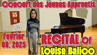 Recital Day of Louise Damienne Balico